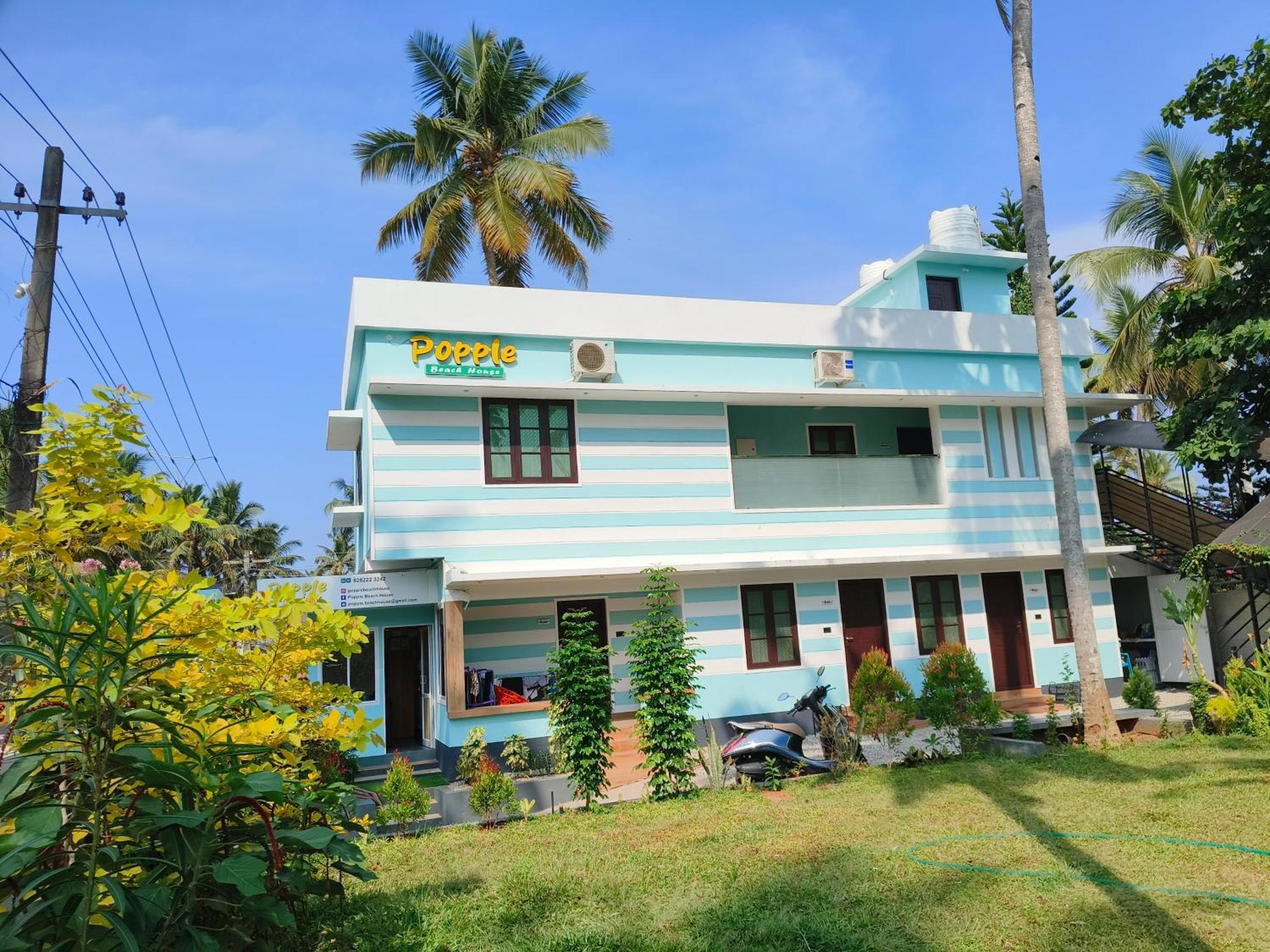 Popple Beach House Varkala Ngoại thất bức ảnh